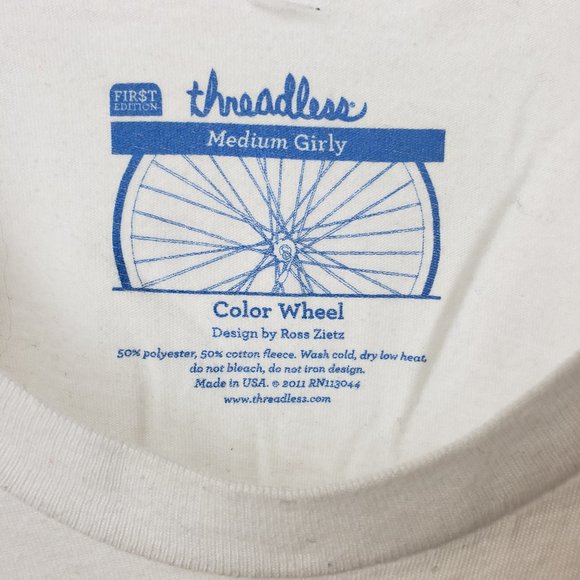 Threadless Colour Wheel Graphic T-Shirt - Picture 3 of 6